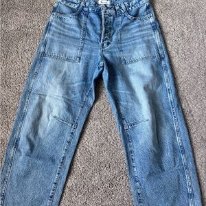 Women’s Madewell darted barrel Jeans